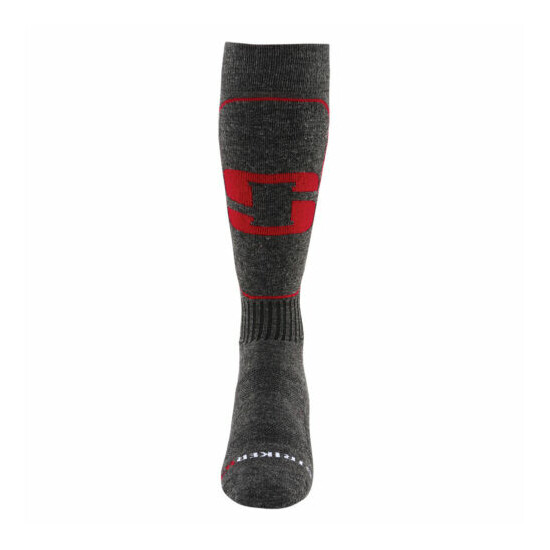 Striker Ice Wool Sock, Charcoal, 9-13 (316550) Thumb {2}