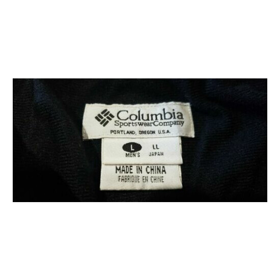 Columbia Sportswear Men's Large Snap Side Insulated Pants Black Gold Snow Sports image {7}