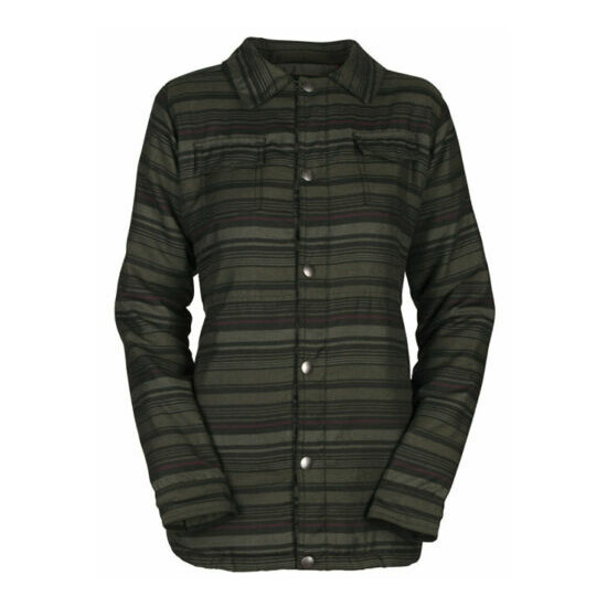 Bonfire Boro Snap-Up Shirt / Jacket, Women's Medium, Black Peyote Stripe New Thumb {1}