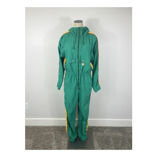 Dorotennis Vintage Lightweight Green Ski Suit Womens Size 6/Uk T1 image {1}
