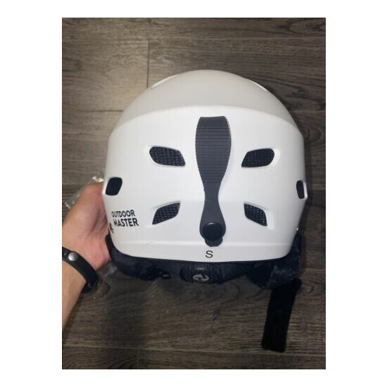 Outdoor Master Kelvin Ski Helmet White Small Thumb {3}