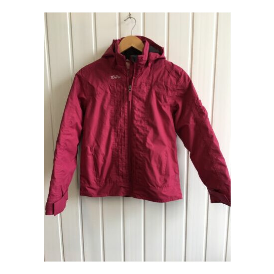 Wedze Child Ski Jacket Pink for 12 year old girl (CH) image {1}