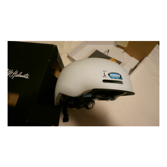 Smith Maze Helmet Large Matte White New in box Thumb {1}