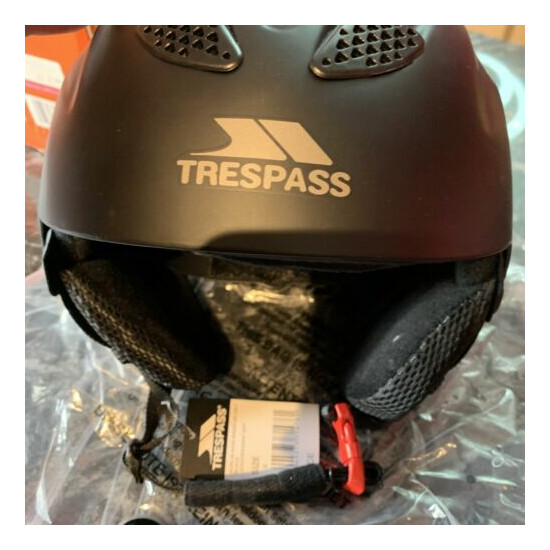 Trespass Burlin Kids Ski Helmet Protective Snow Skiing Boys Girls Helmets New Thumb {6}