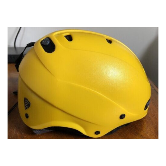 R.E.D. Ski Helmet Size 52 Y/M Youth Buzzcap Yellow Winter Sports Protection Thumb {3}