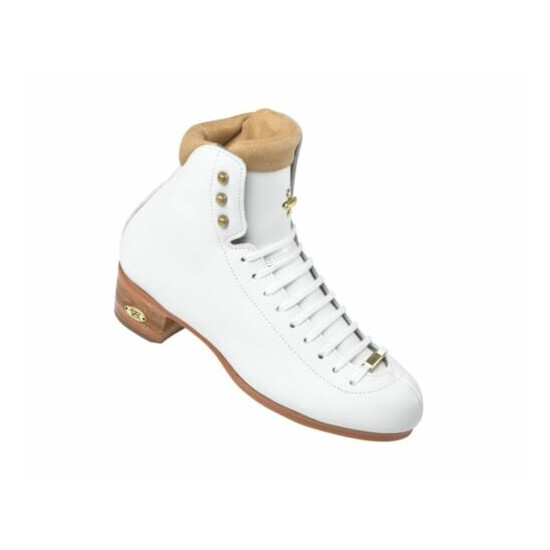 New Riedell Ice figure skate Boots White Model 1310 Different Sizes No Blades Thumb {1}