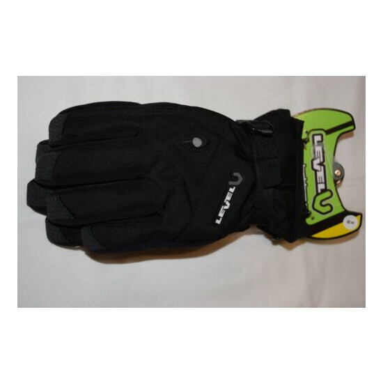 Level Men's Matrix Gloves - Black, Medium/8-Inch Thumb {4}