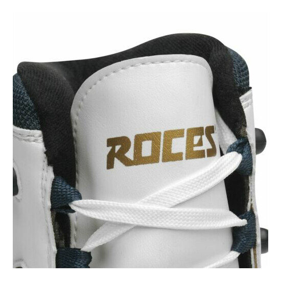 Roces Womens RFG1 Ice Skates Lace Up Shoes Cushioned Padded Ankle Collar Classic image {4}