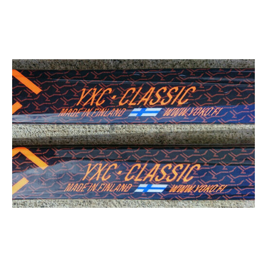 Yoko YXC Classic Nordic Skis 197cm + Atomic ProLink Bindings image {3}