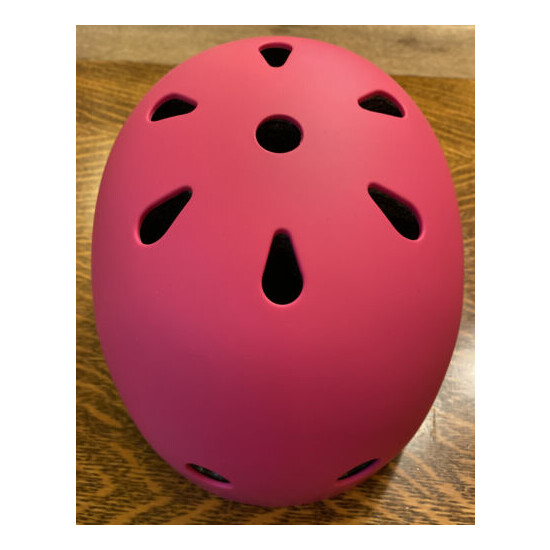 SFR Essentials Helmet Size XXS/XS 49-52CM Matt Fluo Pink Roller Skating Blading image {1}