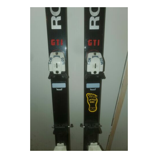 Rossignol skis 5 ft. 2 in. Tall. With bindings.  image {2}