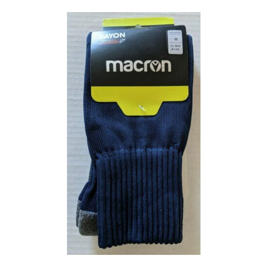 Macron Athletic Sports Socks Ski Socks Camping Hiking Hunting Snowboard Sz 8-11 image {2}