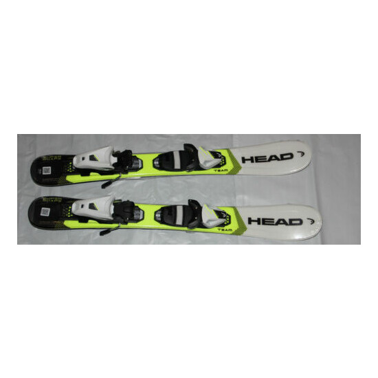 Kids skis 87cm HEAD supershape Team Children's with Head adjustable Bindings NEW Thumb {1}