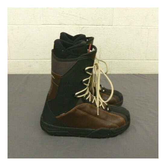 Rossignol XCT Brown & Black Leather All-Mountain Snowboard Boots US Men's 9 Thumb {2}