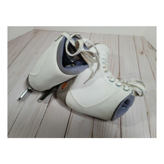 Riedell Ice skates Women's White Size 2 stock #13 Thumb {3}