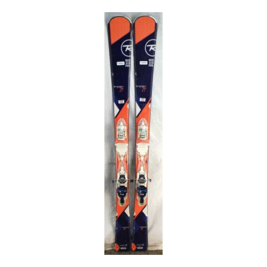 16-17 Rossignol Temptation 77 Used Women's Demo Skis w/Binding Size144cm #088904 image {2}