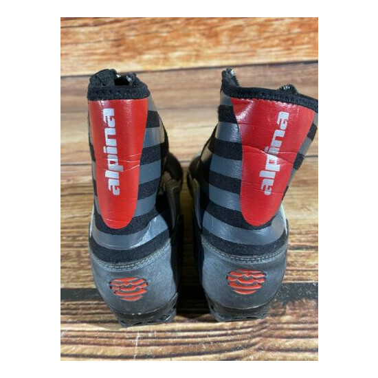 Alpina T10jr Kids Nordic Cross Country Ski Boots Size EU35 US3.5 for NNN A-354 Thumb {4}