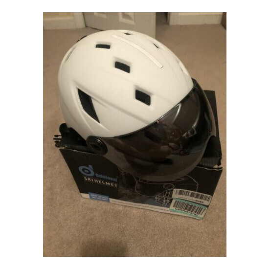 odoland ski helmet detachable design White (sp0612) large NEW!!! image {2}
