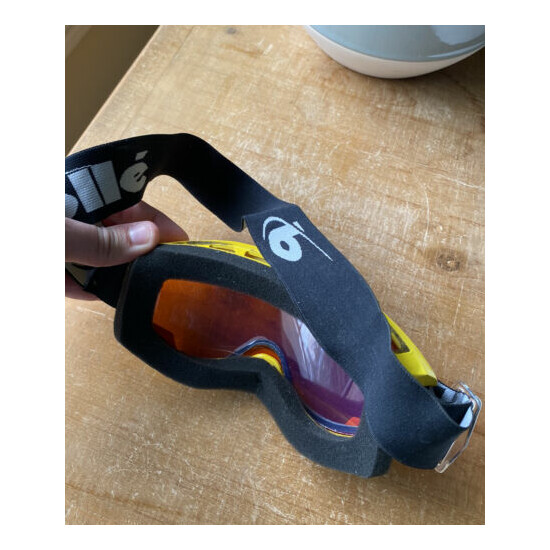 Bolle Schuss Ski/Snowboard Goggles Yellow Medium Thumb {3}