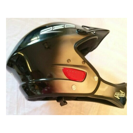 Burton Snowboard Helmet Fade To Black W/Visor & Blk Velvet Cover Large 58-59cm Thumb {4}