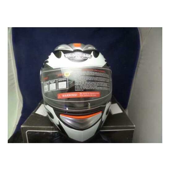 New Black Headcase Helmet Snowmobile/Motorcycle use,Medium Joker theme T0 image {3}