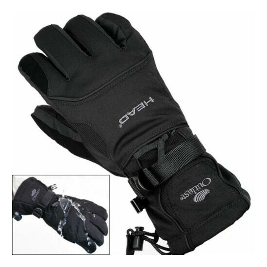 Men Ski Gloves Waterproof Windproof Warm for Skiing Snowboard Winter Sports Thumb {1}