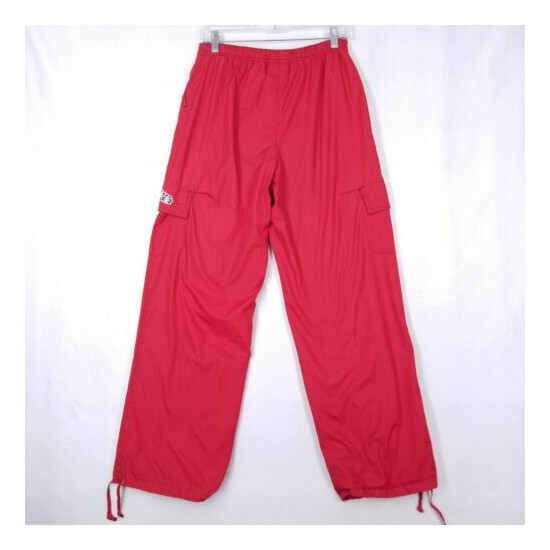 Catalina Small Red Windbreaker Snow Pants Canvas Polyester Lightweight Thin image {1}
