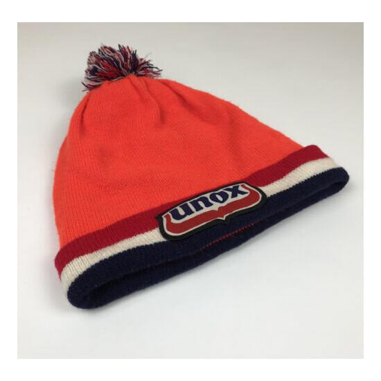 Unox Winter Beanie Hat Netherlands Unisex Official Famous New Year Tri Color  image {3}