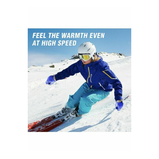 WeluvFit Winter Ski Gloves for Men and Women Size Medium Waterproof NEW image {2}