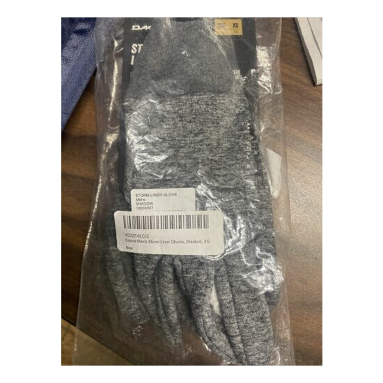 dakine xs extra small storm liner gloves stacked new image {4}