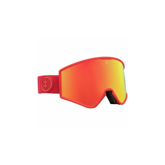 Electric Visual Kleveland Heat Snowboarding Goggles (Brose / Red Chrome) Thumb {1}
