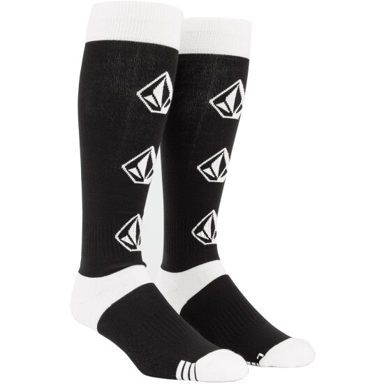 Volcom Lodge Snow Socks in Black Thumb {1}